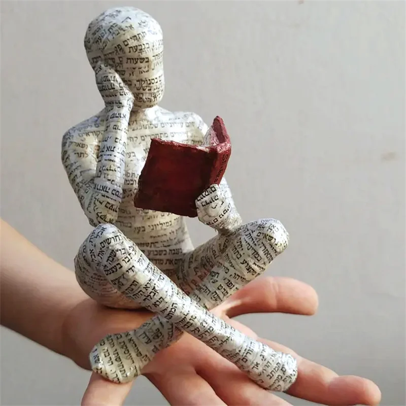 

Reading Woman Resin Statue Desktop Decoration Ornament Home Living Room Bedroom Decoration Home Sculpture Ornaments Decor