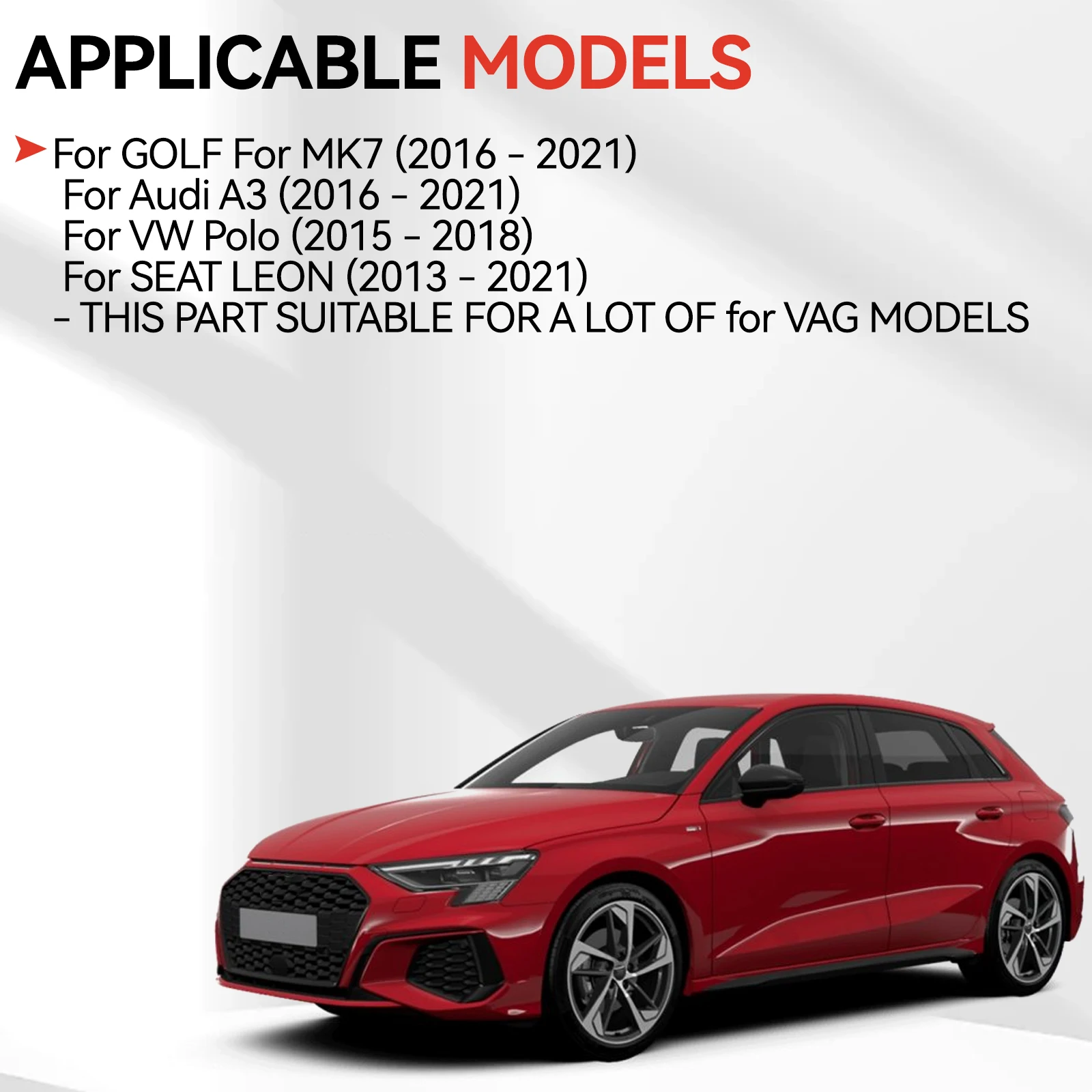 Фото Для VW Golf 7 Polo Audi A3 Seat Leon Ремкомплект переднего радарного датчика 5G0998561 Модуль круиз-контроля ACC Адаптивный монтажный кронштейн №3