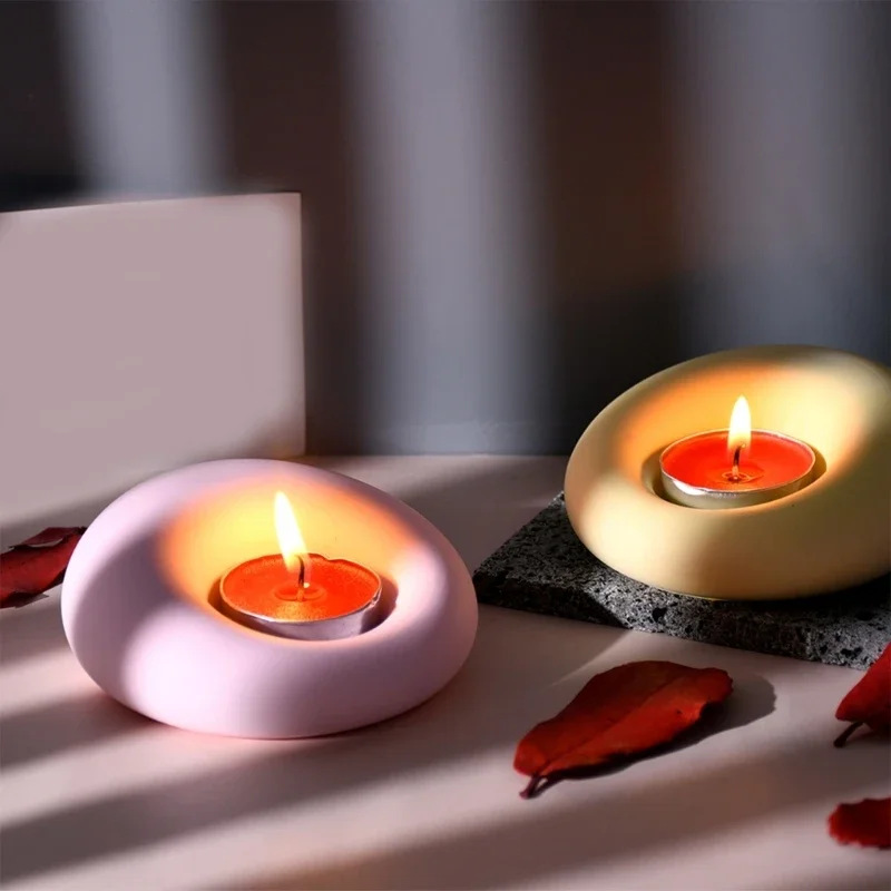 DIY формы для литья подсвечник силиконовые рукоделия подвески украшения 3D форма