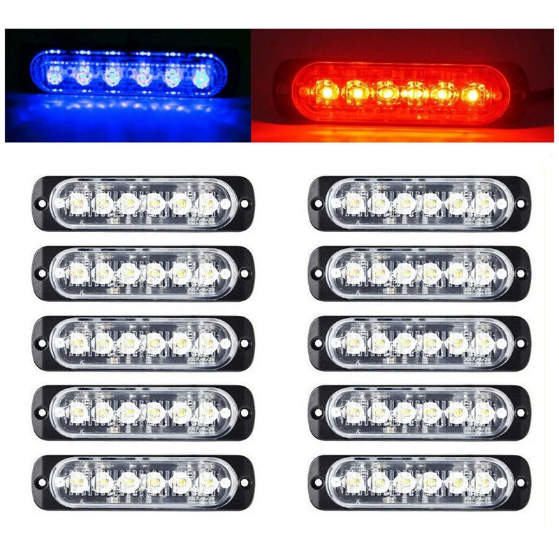 10 шт. 6 светодиодных ламп