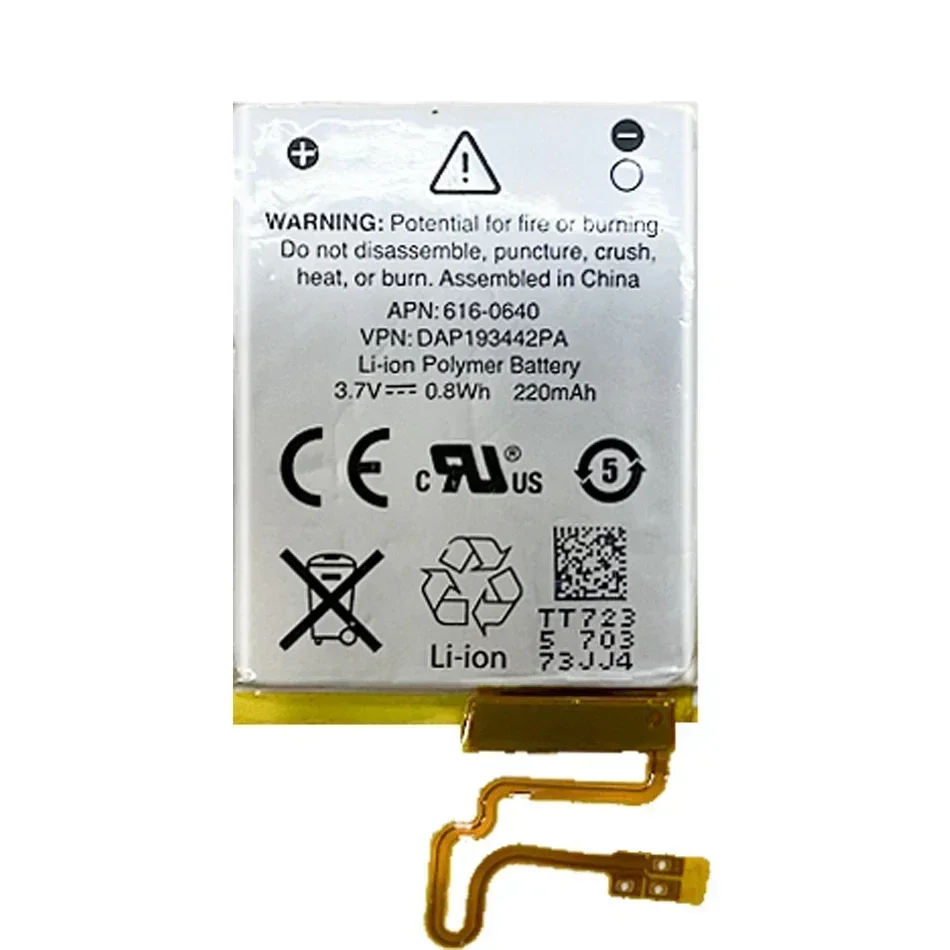 Аккумулятор для iPod Nano 7 7-го поколения A1446 MP3 MP4 MB903LL/A 616-0639 616-0640