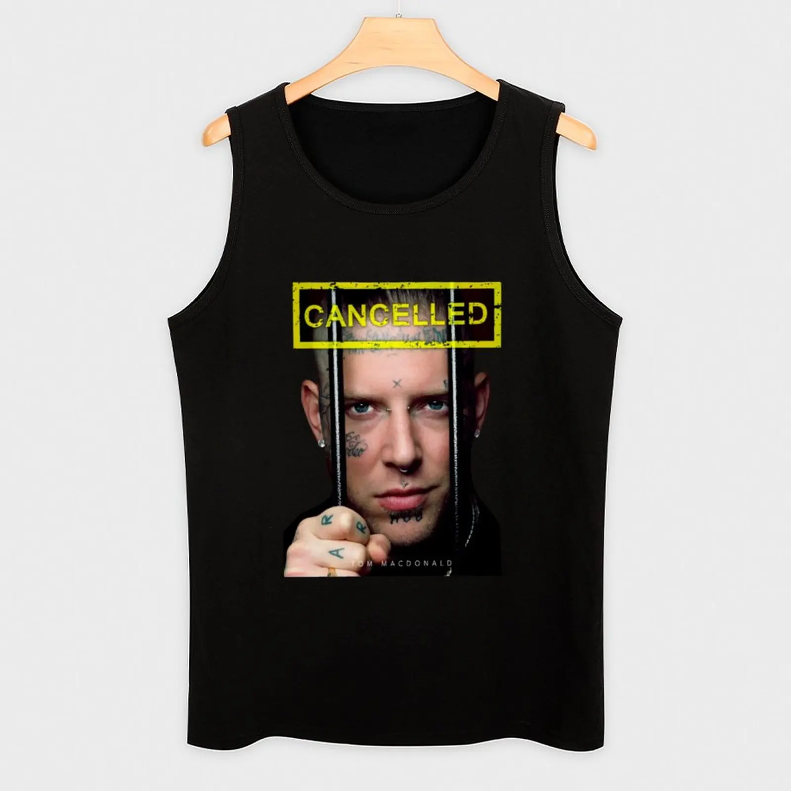 Tom MacDonald Tank Top футболка мужская без рукавов для мужчин одежда Спортивная