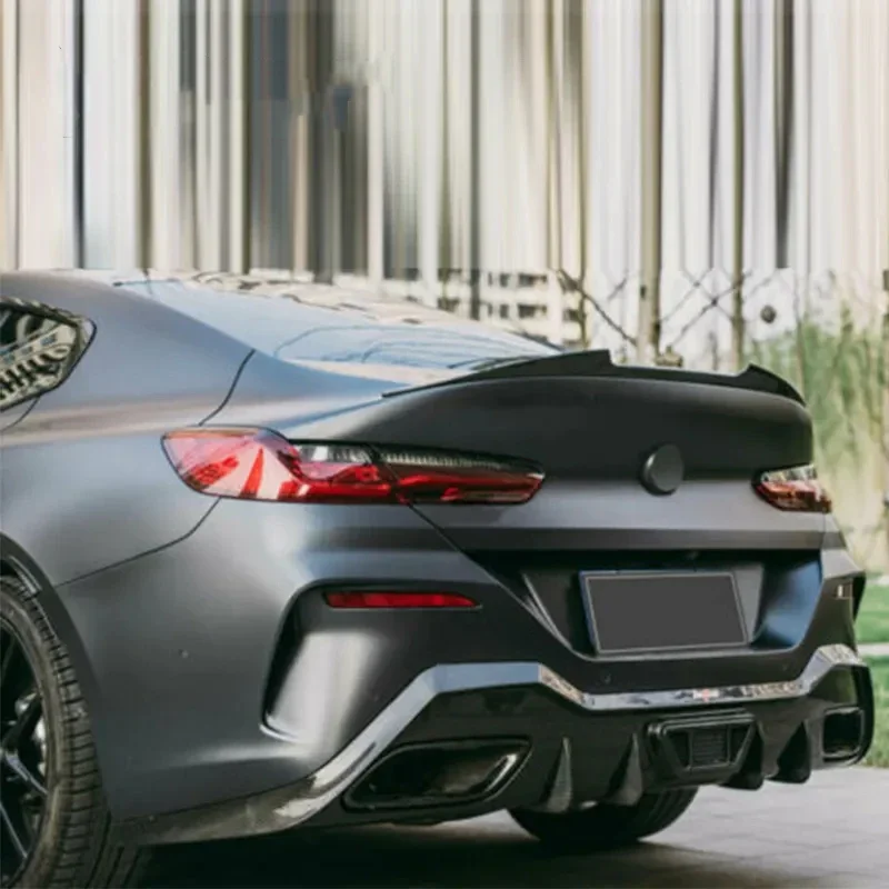 Автомобильные адаптации PSM Style Отличное сухое углеродное волокно задний багажник