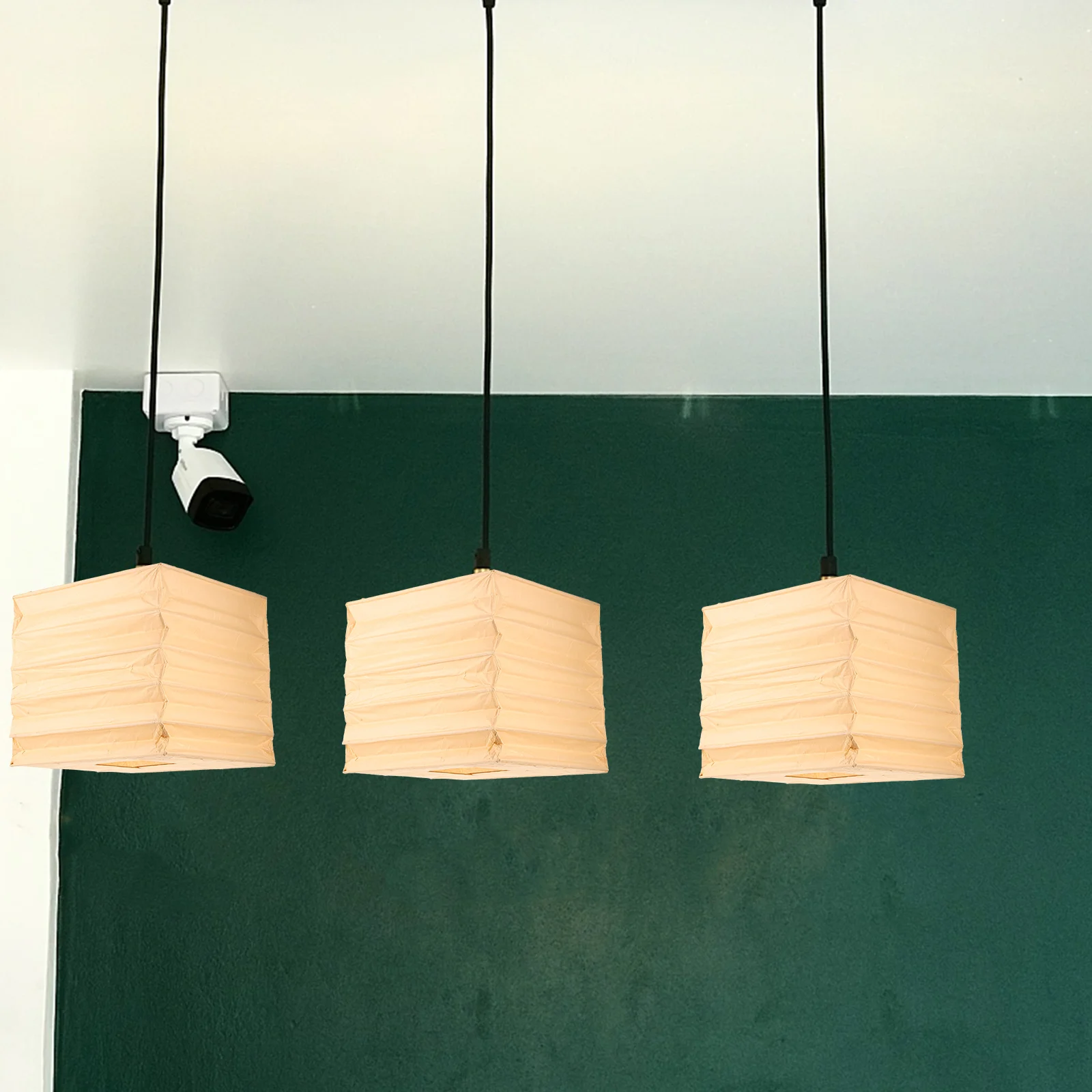 

Paper Lampshade Replacement Household Foldable Ceiling Lamp Cover Folding Lampshade