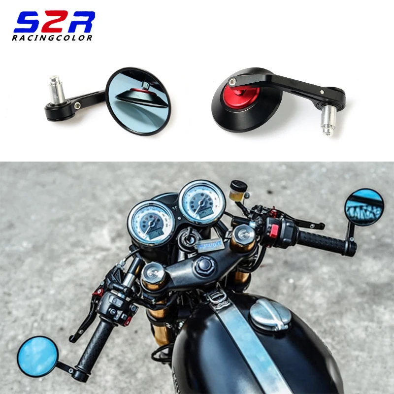 Мотоциклетные боковые зеркала заднего вида для Honda CBR 125R Kawasaki Z1000 Yamaha MT-03 MT-09 BMW K1200