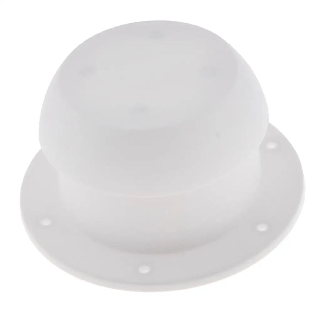 

Top Mounted Ventilation White RV Roof Round Exhaust Outlet Vent Cap