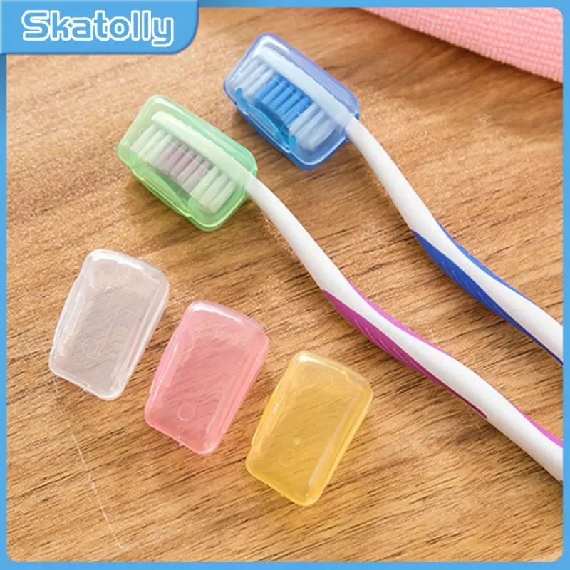 

Новинка 5 шт./Набор мини портативные насадки для зубной щетки Аксессуары для палатки на природе