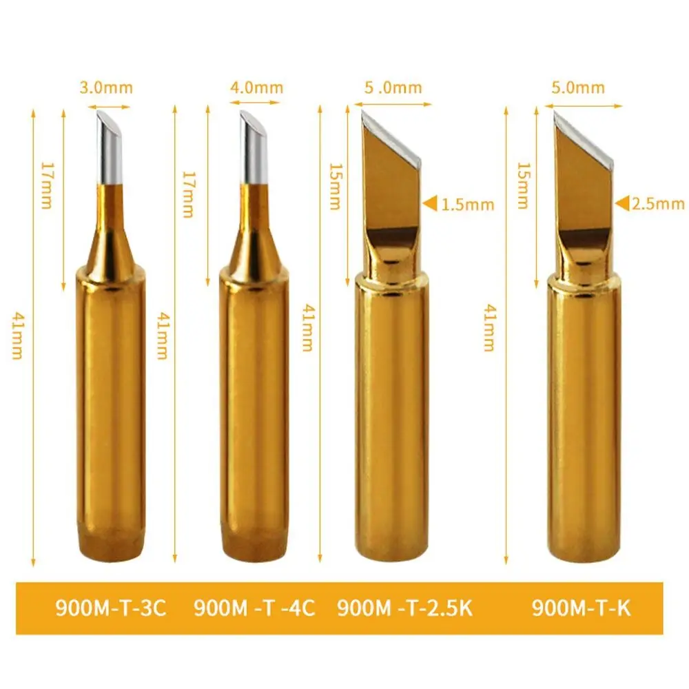 Долговечные Паяльные Жала Золотого Цвета 936 900 М Бескислородная Медь