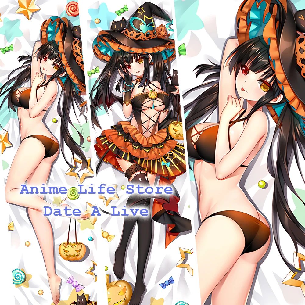 

Kurumi Tokisaki наволочка по мотивам косплея Anime Game Date a Live Dakimakura 2-сторонняя обнимающая наволочка для подушки домашняя кровать Otaku чехол