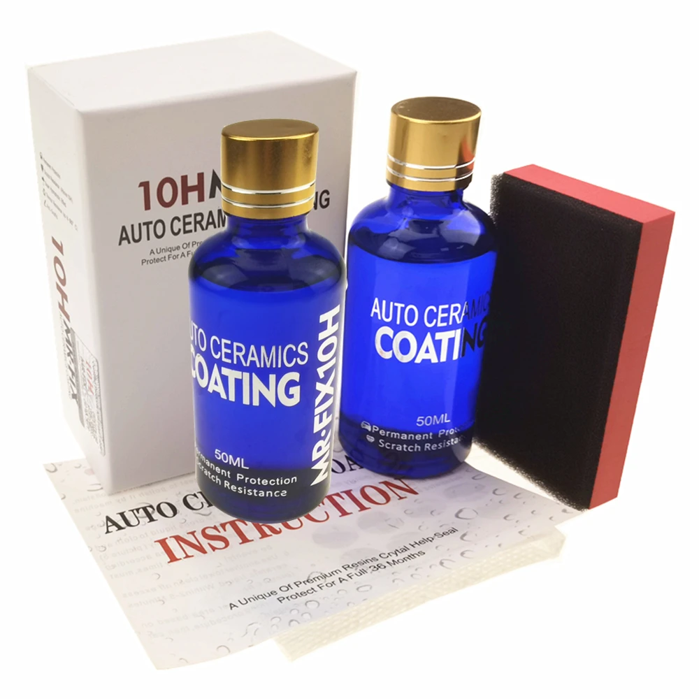 

Керамическое покрытие 10H, полировальный воск, супер гидрофобная краска, уход, долговечность, антикоррозийное покрытие, Кристальное жидкое покрытие для автомобиля