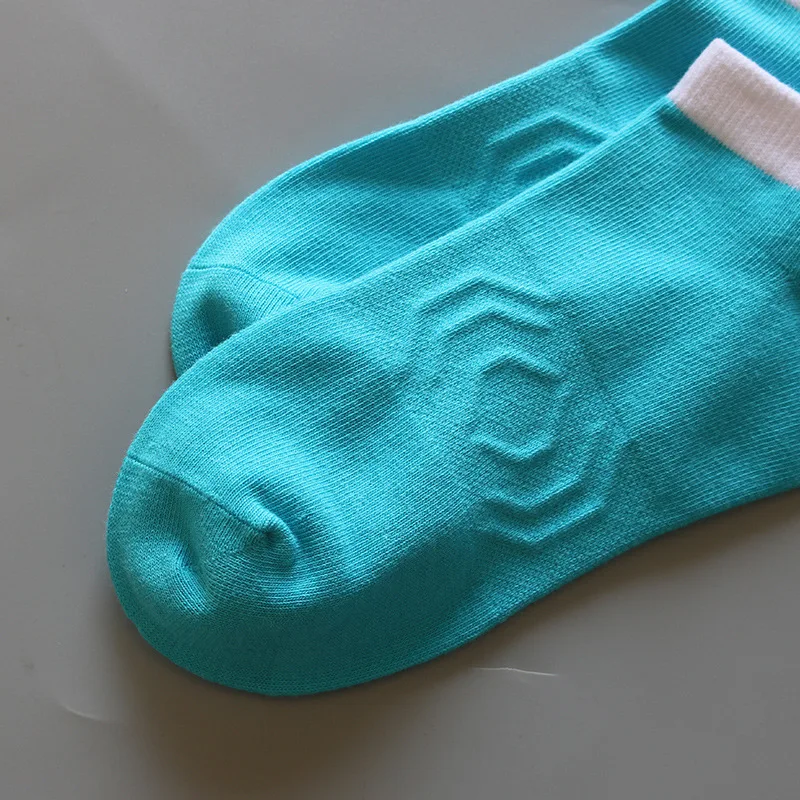 Lighter Boat Socks Sports Socks Male Boneless Anti Friction Socks Absorbent Cotton Spandex Short Basketball Mens Bike Cycling