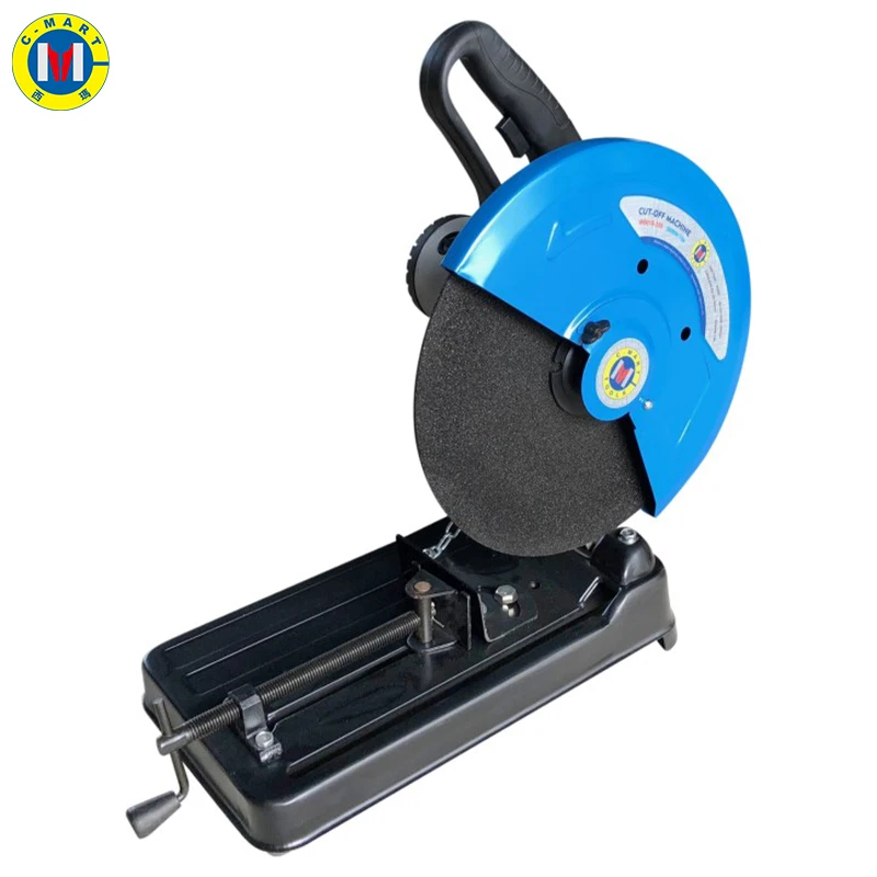 

C-Mart Top Quality 2200W 15A 355mm Electric Metal Cut Off Quick-Adjust Vise Clamp Abrasive Wheel Cut off Machine