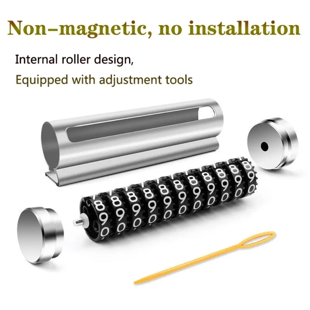Табличка с номером телефона роликовая регулировка красочная металлическая