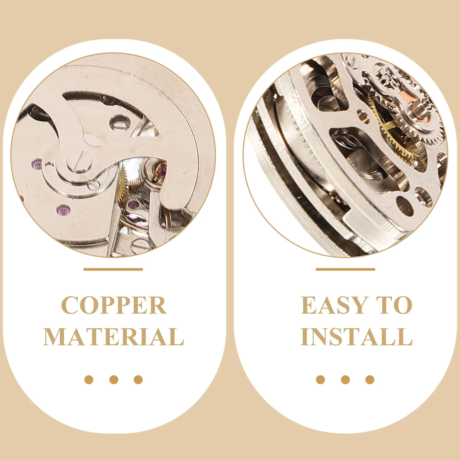 Pocket Watch Movement Tool Parts Accessories Replacement Copper Fittings Wristwatch Supply