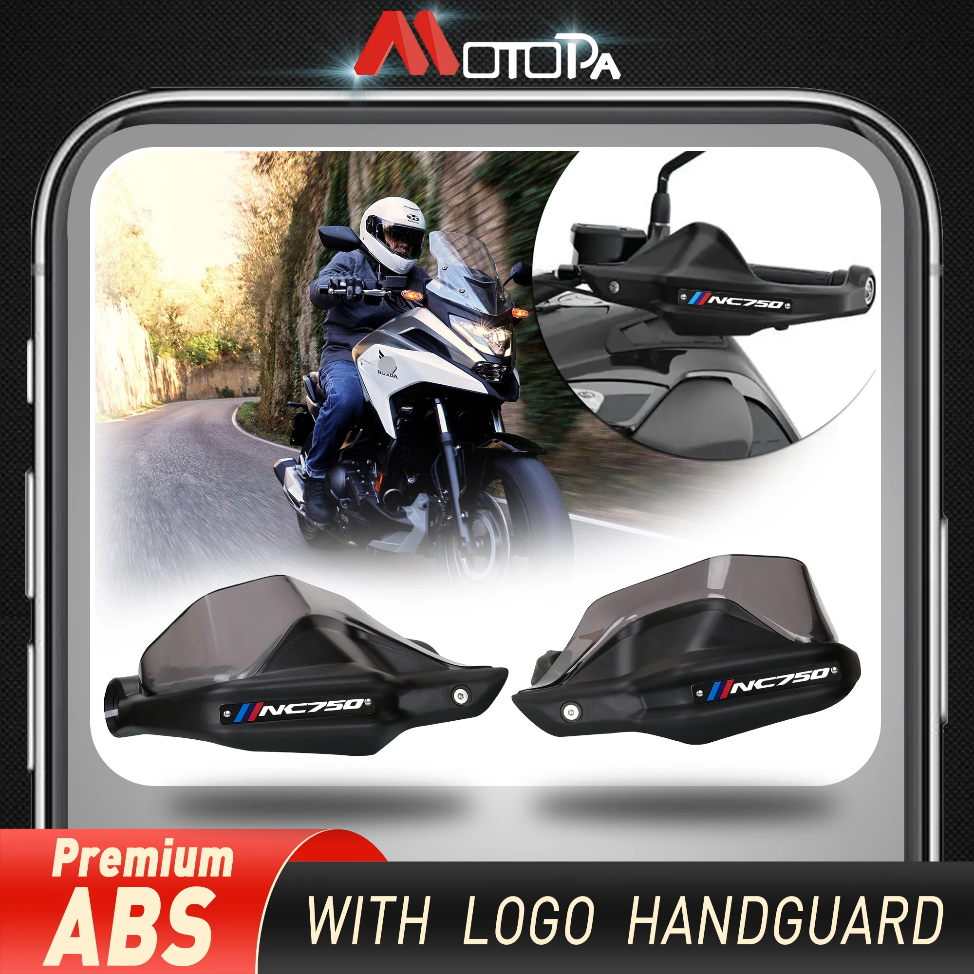 

NC750X Motorcycle Black Hand Guards Brake Clutch Levers Protector Handguard Shield For Honda NC700 X NC750 X DCT NC750S