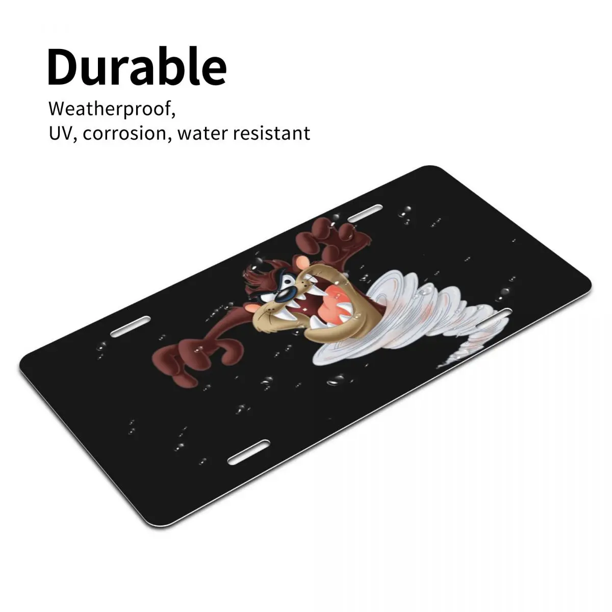 Пользовательский ТАСМАНИЙСКИЙ ДЬЯВОЛ номерной знак Cool Taz мультяшный