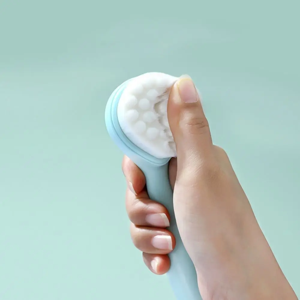 Мягкие волосы ручная подвеска дизайн удаление макияжа очищающие кисти для лица