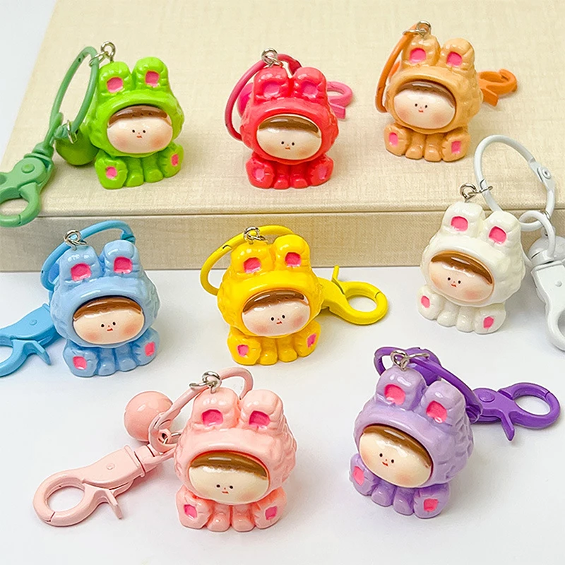 Мультфильм Лилит 3D кролик кукла колокольчик кулон брелок рюкзак милые