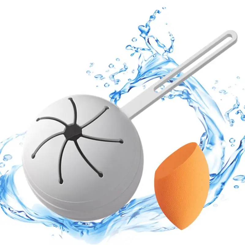 

Makeup Sponge Holder Silicone Dust-Proof Wet And Dry Egg Face Sponge Holder Breathable Women Egg Storage Case For Girl and women