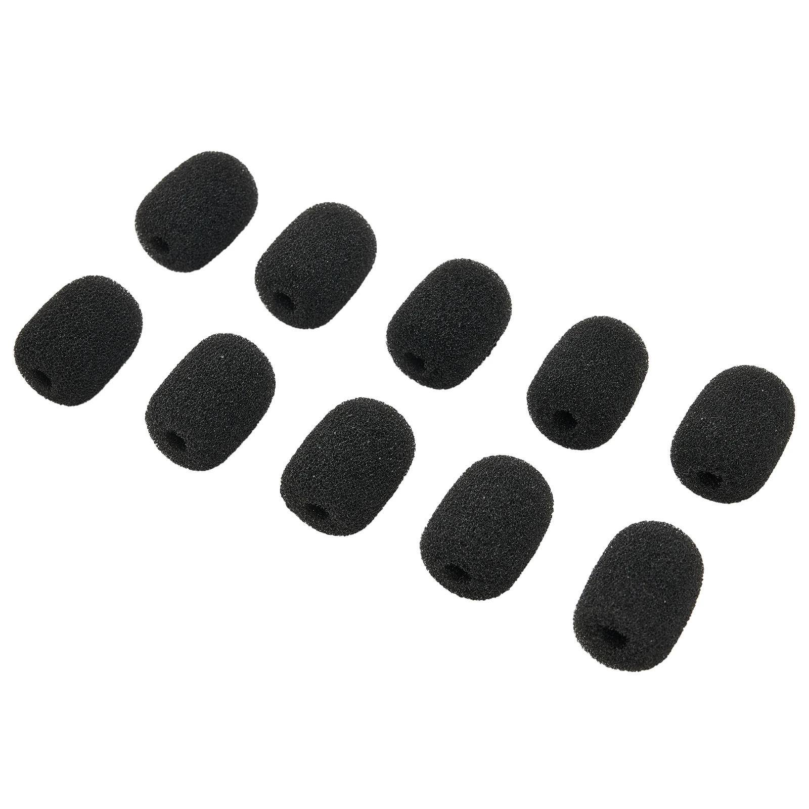 

10pcs 6mm Mini Headset Microphone Cover Sponge Foam Windscreen Replacement Lavalier Gooseneck Conference Mic Cover 4Colors
