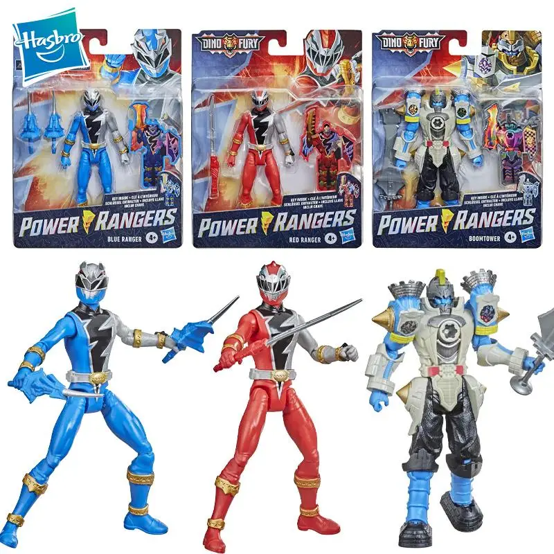 

Фигурки игрушечные Hasbro Ranger Power, динозавр, Фурия, голубой, красный рейнджер, бумбайн, 6-дюймовая фигурка, игрушка, динозавр, Фурия, ключ, динозавр, тематическая модель, Подарочные игрушки