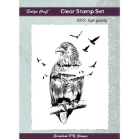 2022 new 21 animals landscape clear stamps diy scrapbook card album paper craft silicon rubber roller transparent stamps 1313cm