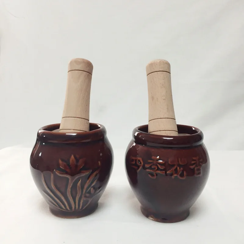 Salt Pepper Mill Motar Pestle Manual Grinder Table Spice Mill Set Crusher Blender Vijzel En Stamper Kitchen Accessories OC50YM