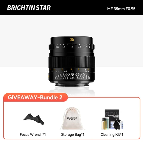 BRIGHTIN STAR 35mm F0.95 フジXマウント Brightin Star 35mm F0.95 富士フイルムXマウント｜新品通販