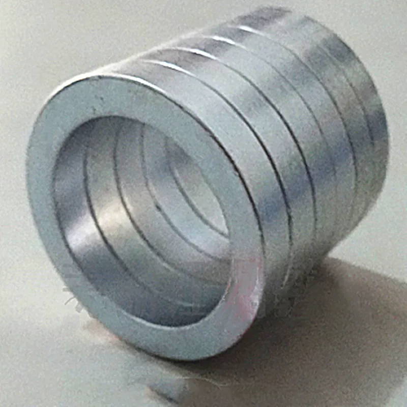 

2-10PCS NdFeB N42 Axially Magnetized Magnet Ring OD 39.5x32x4 mm about 1.56'' Large Strong Neodymium Permanent Rare Earth Magnet