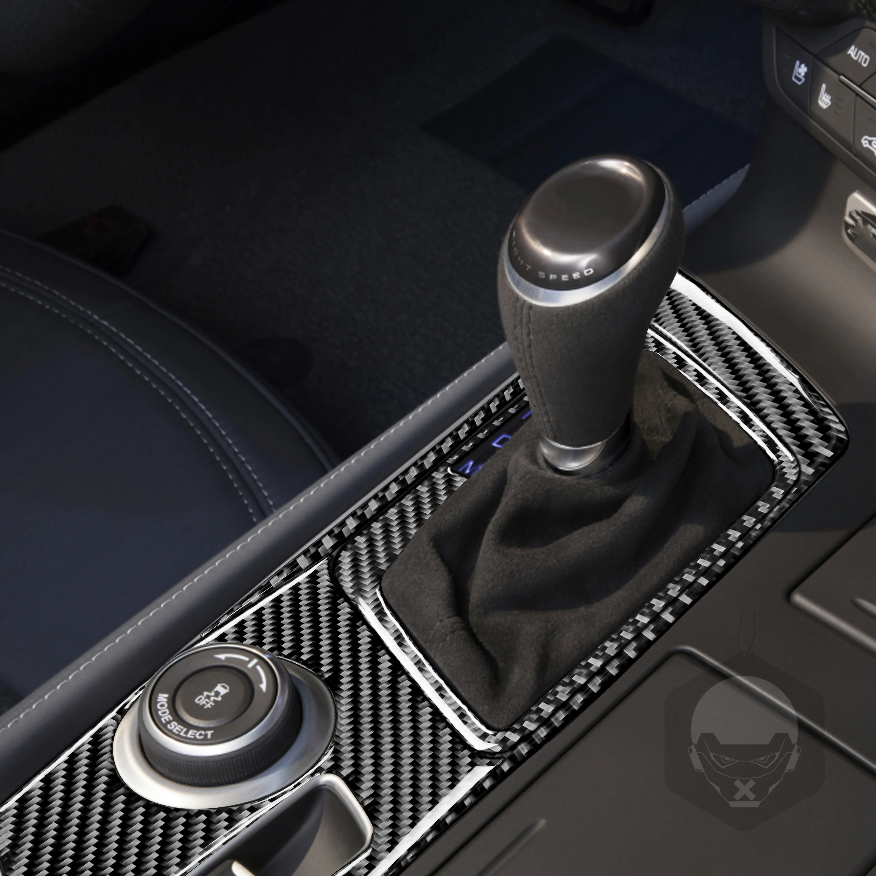 Для Chevrolet Corvette C7 2014-2019 из настоящего углеродного волокна приборная панель отделка