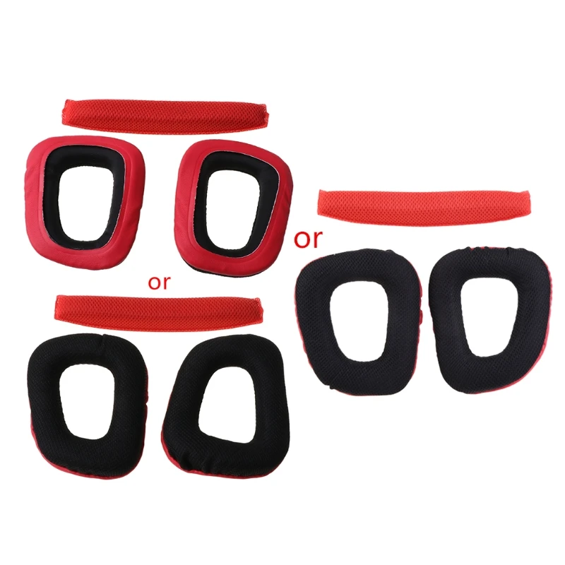 

Амбушюры для наушников, накладки для наушников с шумоподавлением, накладки для наушников G35 G930 G430, кожаные наушники 2x, Прямая поставка