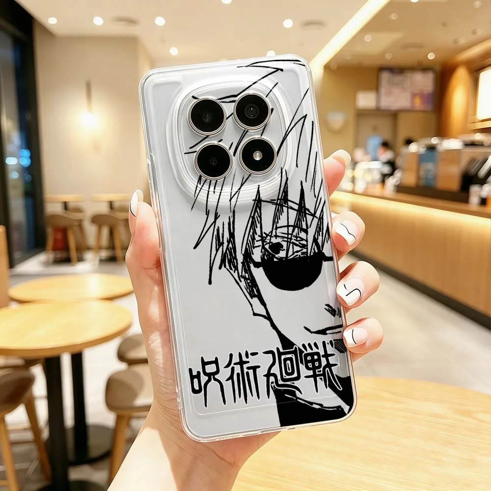 Чехол Jujutsu Kaisen для Xiaomi POCO X7 X6 X5 F7 F6 F5 F4 M8 M6 C85 C71 Pro, прозрачный защитный чехол для телефона (art.: 3920dce83bb19) - 3920dce83bb19