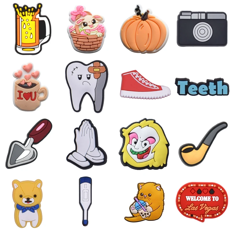

Women Charm Shoe Charms Accessories Decorations PVC Buckle Decorations for Crocs Wholesale Bulk Gifts Pins Shoes Accessories