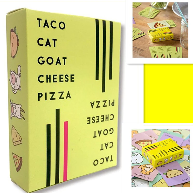 

Hot Selling Family Party Entertainment Game 4-Player Board Game Taco Cat