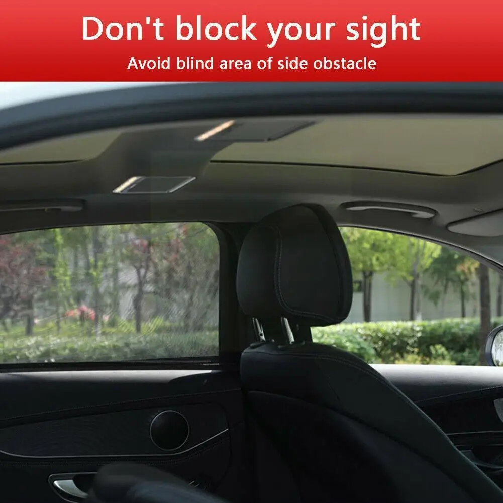 

Car Front Rear Side Shade Black Mesh Visor Shade Universal Covers Anti-mosquito Heat Insulation K5p5