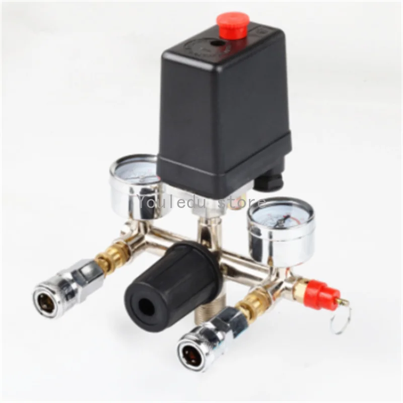 Pressure Switch Controller 0.5-0.8mpa 5-8bar 90-120psi Air Pump Pressure Assembly