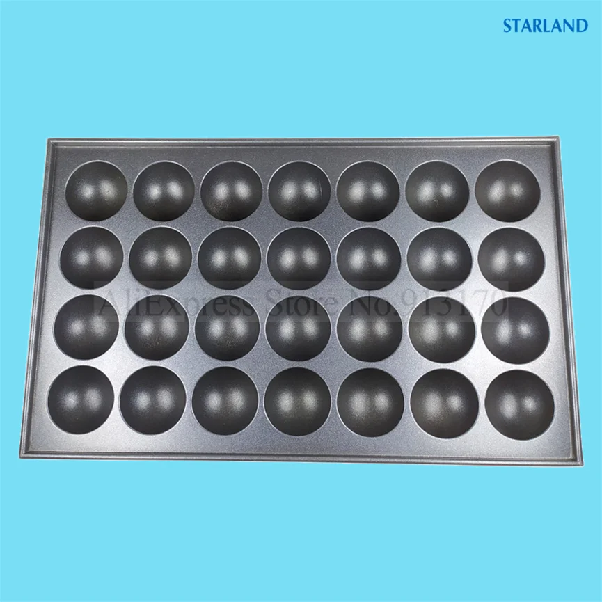 

Takoyaki Grill Tray Octopus Ball Maker Spare Part Meatballs Baker Plate Ball Diameter 40mm