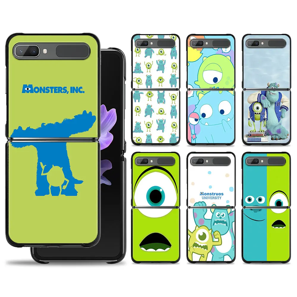 

Disney Monsters University Mr Q Phone Case For Samsung Galaxy Z Flip Z Flip3 5G Z Flip4 Hard PC Matte Shell