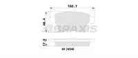 

Задняя тормозная колодка AA0126 для C4 PICASSO C4 GRAND PICASSO 1,6 HDI 110дополнения HDI 110дополнения 1. 16 в 16 в/06