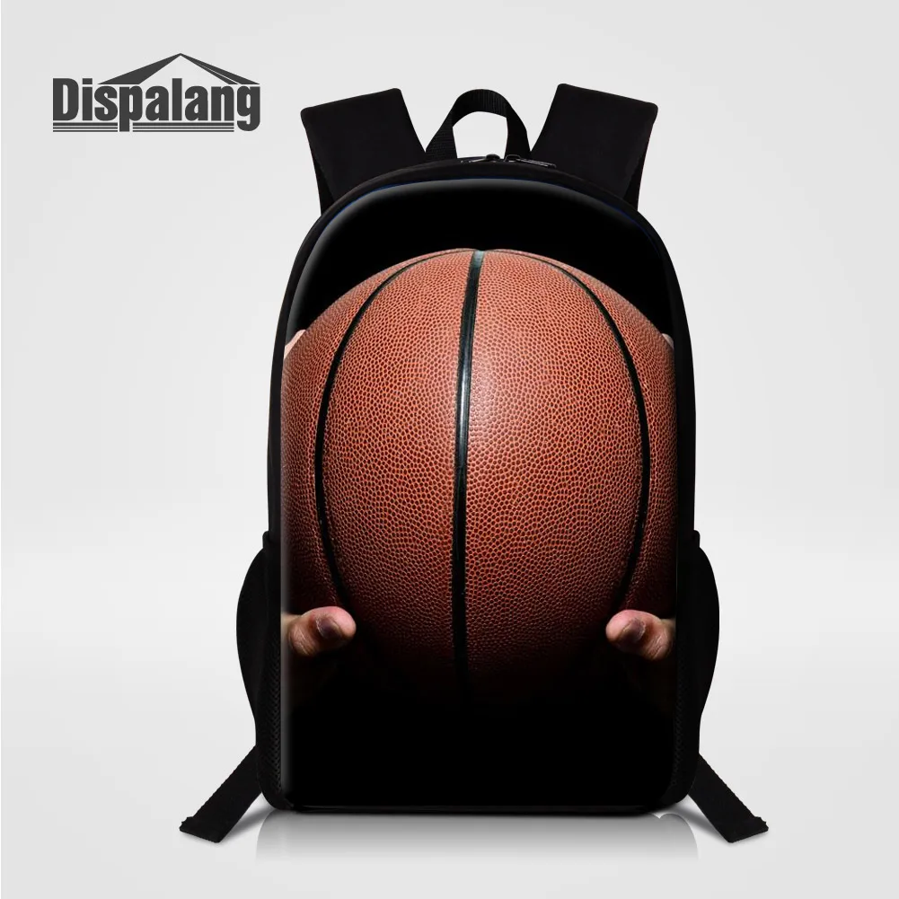 Dispalang 3D печать футбольные мячи футбол рюкзак для школьников средней школы