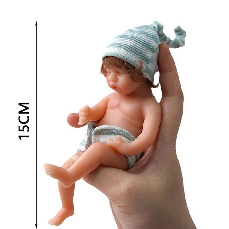 Кукла реборн силиконовая Реалистичная мини кукла-девочка на все тело