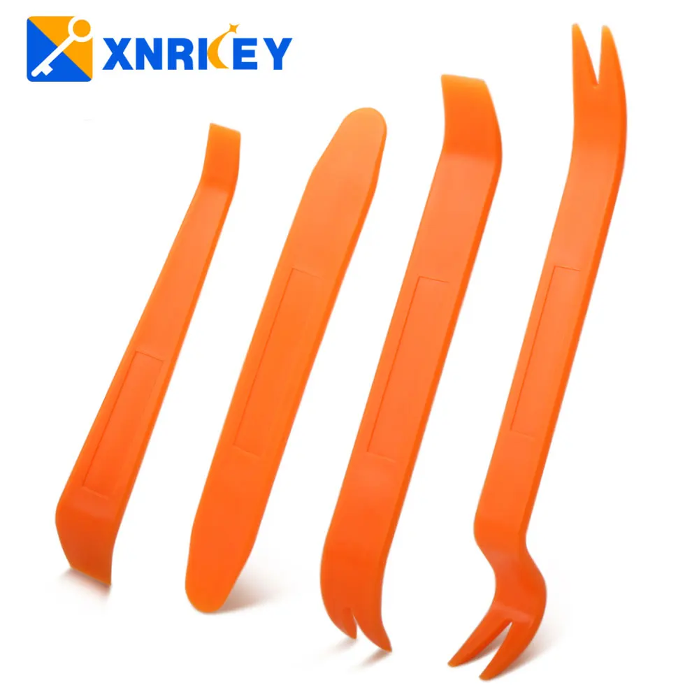 XNRKEY 4Pcs/Set Car Removal Tool Stickers for BMW E30 E34 E36 E39 E46 E53 E60 E90 E87 E92 F10 F20 F30 X5 X6 M3 M4 M5 Accessories