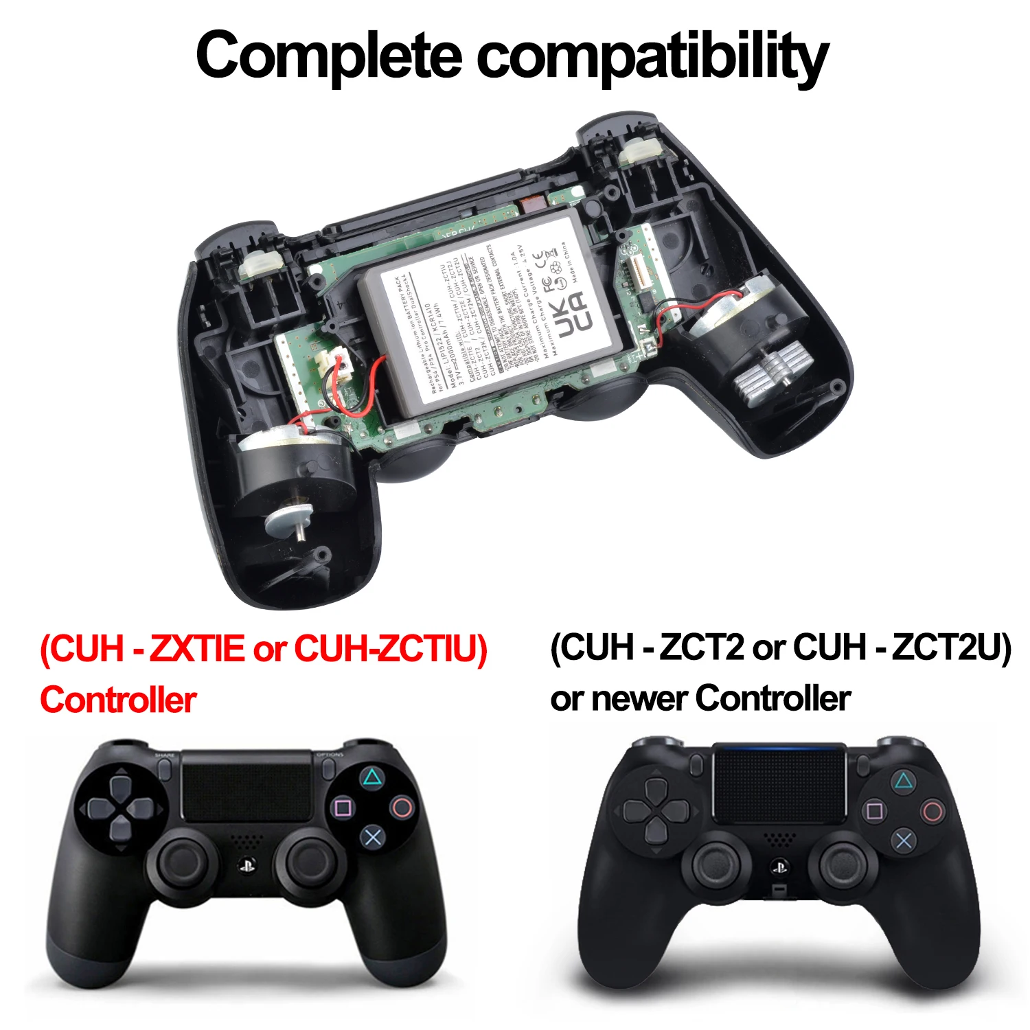 Аккумулятор для контроллера Sony Playstation 4 PS4 Pro/Slim Dualshock4 2000 мАч |