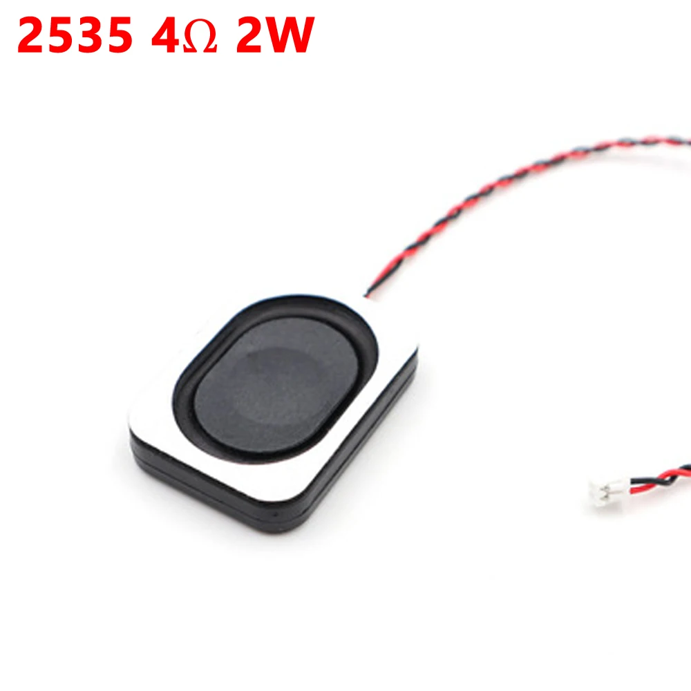 

1pcs 4 ohm 3w 4ohm2w 8 ohm 2W watt speaker square small cavity notebook computer 2535 2030 ultra-thin box speaker Thickness 7mm