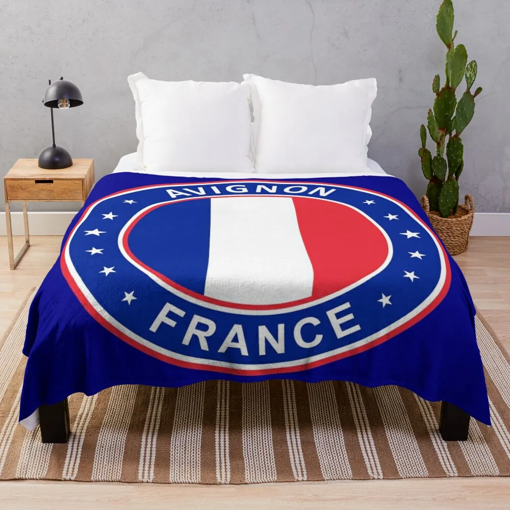 Авиньон Франция Плед для кровати Мягкие Красивые одеяла