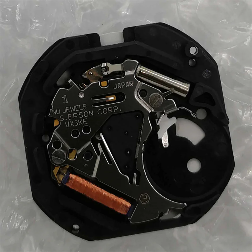 VX3KE Movement 2 Pin Movement Japan Watch Movement Watch Accessories