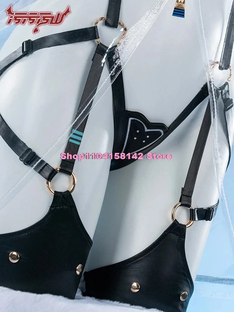 Парик женский для косплея аниме игры голубой архив амао пикантные кожаные