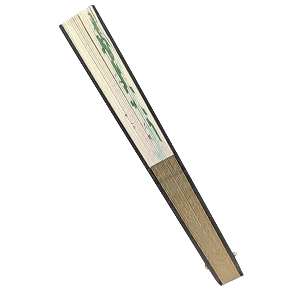 

Vintage Folding Fan with Tassel Retro Hand Fan Handheld Folding Fan Dancing Cloth Fan