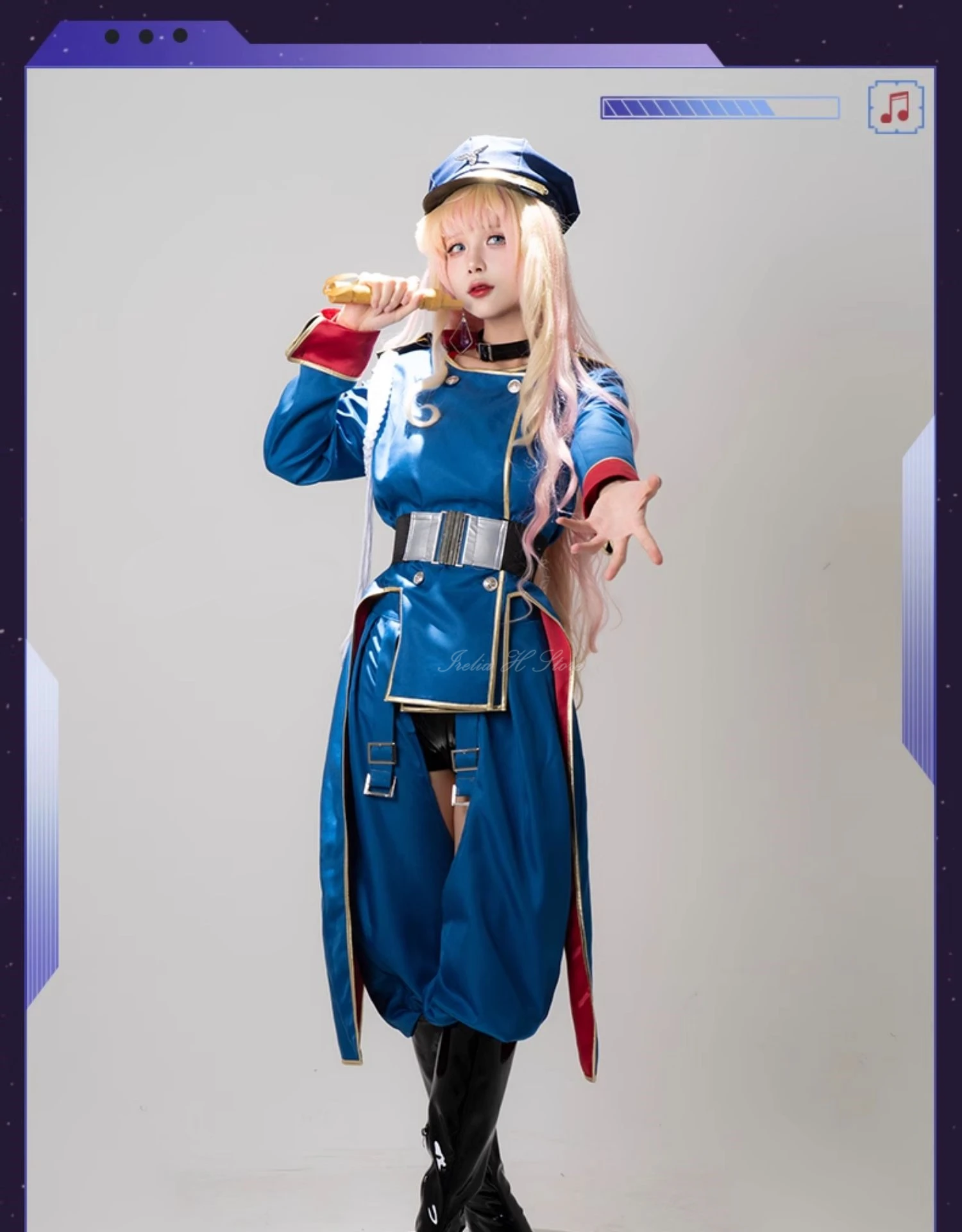 Irelia H Store The Super Dimension Fortress Macross Косплей Шерил Ном Военная форма Костюм