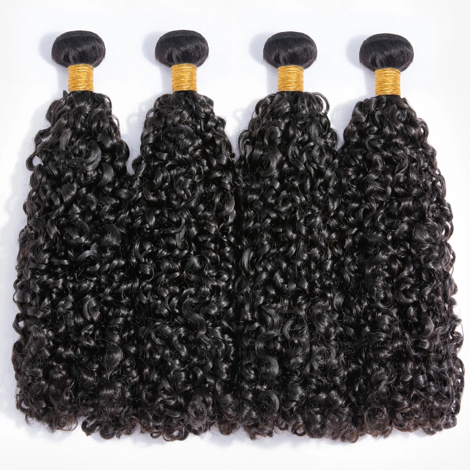 

Brazilian Spirals Curly Bundles Unprocessed Small Kinky Curly 2/3/4 PCS Human Hair Weave Bundles Remy Hair Extensions Hair Wefts